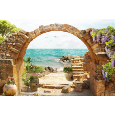  Öntapadós tapéta Kapu a tengerbe3, 250 x 150 cm tapéta, díszléc és más dekoráció