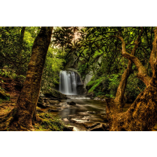  Öntapadós tapéta Kis erdei vízesés, 250 x 200 cm tapéta, díszléc és más dekoráció