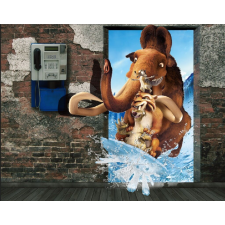  Öntapadós tapéta Menekülés a jégkorszakból, 150 x 205 cm tapéta, díszléc és más dekoráció