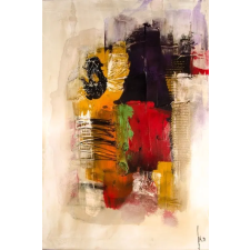  Öntapadós tapéta Modern absztrakt festmény 2, 150 x 205 cm tapéta, díszléc és más dekoráció