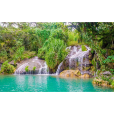  Öntapadós tapéta Nature vízeséssel, 300 x 250 cm tapéta, díszléc és más dekoráció