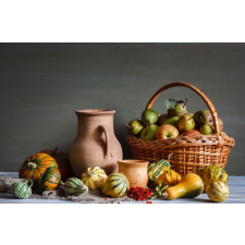  Öntapadós tapéta Őszi gyümölcsök, 250 x 150 cm tapéta, díszléc és más dekoráció