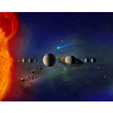  Öntapadós tapéta Solar system2, 250 x 150 cm tapéta, díszléc és más dekoráció