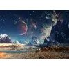  Öntapadós tapéta Universe a jövőben, 300 x 200 cm