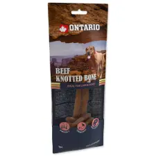  ONTARIO bivalybőr csont-jutalomfalat kutyáknak 20cm, 1db jutalomfalat kutyáknak