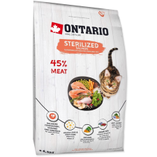 Ontario Cat Sterilised Salmon 6,5kg macskaeledel
