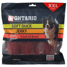  ONTARIO kacsahús szeletek, jutalomfalat kutyáknak, 500g jutalomfalat kutyáknak