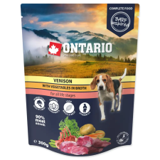  Ontario ŐZZÖLDHÚS zöldséglevesben 300g jutalomfalat kutyáknak