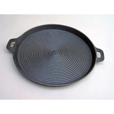 Öntvény lapos grill sütőtárcsa sima, 35cm edény