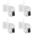 Onvif 4DB Onvif Wifis Távolról Vezérelhető Vízálló Kamera P20