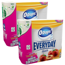 Ooops! Everyday Barack 3 rétegű Toalettpapír 2x32 tekercs higiéniai papíráru