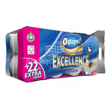 Ooops! Ooops! Excellence toalettpapír 16 tekercs 3 rétegű Sensitive higiéniai papíráru