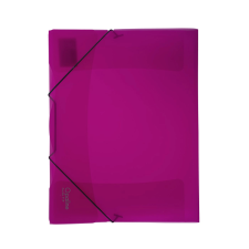 Opaline gumis mappa magenta színben mappa