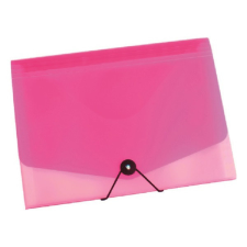 OPALINE Harmónika mappa OPALINE 13 részes gumis pink mappa