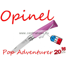  Opinel Pop &amp; Fuchsia Adventurer Zsebkés 8Cm Pengehosszal (001791) - Fuchsia Pink horgászkés