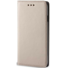 Oppo Reno8 T 4G, Oldalra nyíló tok, stand, Smart Magnet, arany tok és táska