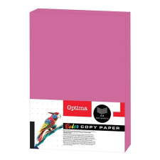 OPTIMA Fénymásolópapír színes OPTIMA A/4 80 g rózsaszín 500 ív/csomag fénymásolópapír