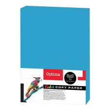 OPTIMA Fénymásolópapír színes OPTIMA A/4 80 g türkiz 500 ív/csomag fénymásolópapír