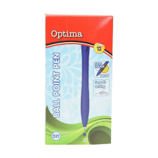 OPTIMA Golyóstoll OPTIMA nyomógombos 521 kék toll