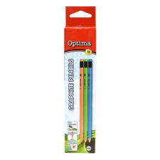OPTIMA Grafitceruza OPTIMA HB háromszögletű radíros ceruza