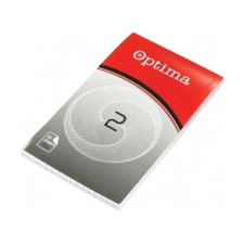 OPTIMA Jegyzettömb OPTIMA 65x115mm 50 lapos kockás irodalom