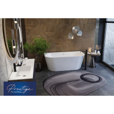  Optima különleges akril kád 160x75 Matt fekete előlappal kád, zuhanykabin