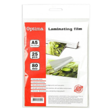 OPTIMA Lamináló fólia OPTIMA A/5 80 mikron fényes 25/csom lamináló fólia