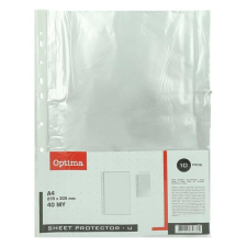 OPTIMA Lefűzhető genotherm OPTIMA A/4 40 mikron narancsos 10 db/csomag lefűző