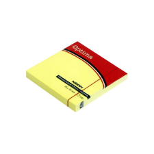 OPTIMA Öntapadós jegyzet OPTIMA 75x75mm neon sárga 100 lap jegyzettömb