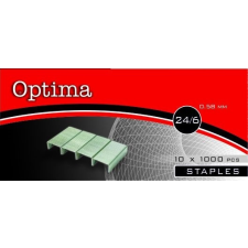 OPTIMA Tűzőkapocs OPTIMA 24/6 1000 db/dob gemkapocs, tűzőkapocs