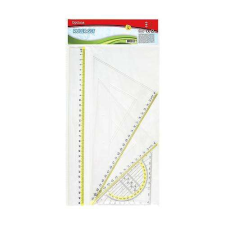 OPTIMA Vonalzókészlet OPTIMA 23cm 4 db-os vonalzó
