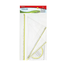 OPTIMA Vonalzókészlet OPTIMA 23cm 4 db-os vonalzó