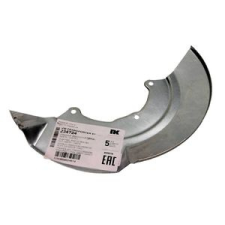 OPTIMAL féktárcsa porvédő lemez első tengely jobb,fekete,acél autóalkatrész