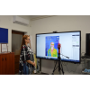  Optimum COVID beléptető csomag: IQ Thermal Imager - Érintés mentes infravörös testhőkamera tripod állvánnyal és interaktív képernyővel