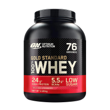 Optimum Nutrition Gold Standard 100% Whey™ Tejsavó Fehérje (2.27 kg, Ízletes Eper) vitamin és táplálékkiegészítő