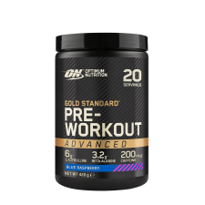 Optimum Nutrition Gold Standard Pre-Workout Advanced (420 g, Kékmálna) vitamin és táplálékkiegészítő