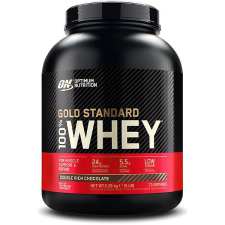 Optimum Nutrition Protein 100% Whey Gold Standard 2267 g, dupla csokoládé vitamin és táplálékkiegészítő