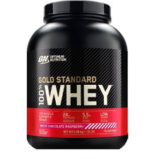 Optimum Nutrition Protein 100% Whey Gold Standard 2267 g, fehér csokoládé vitamin és táplálékkiegészítő
