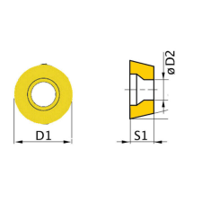 Optimum Váltólapka (körlapka) RNMG1003MO (5 db) szerszám kiegészítő