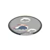 Optonica 12831 LED Ceiling Light 78W White/Black Body CCT + Remote Control