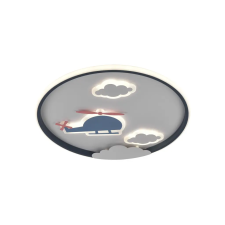 Optonica 12831 LED Ceiling Light 78W White/Black Body CCT + Remote Control világítás