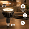 Optonica 1528 LED spot fényforrás PAR30 30W/220V E27 6000K RA80 - fekete