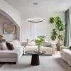 Optonica 19001 LED Pendant Lamp CCT 30W White Dimmable + Remote Control