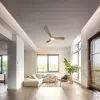 Optonica 19108 LED Fan Ceiling 18W/3CCT White Wood + Remote Control