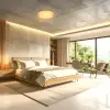 Optonica 2835 LED Ceiling Light 24W CCT DIP-Switch IP20 Matt Cover