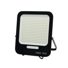 Optonica 5739 LED SMD fényvető fekete 200W 18000LM AC220-240V 90° IP65 4500K kültéri világítás