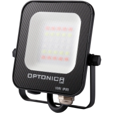 Optonica 5754 LED SMD fényvető fekete 10W 800LM AC220-240V 120° IP65 RGB kültéri világítás