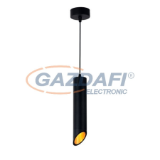 Optonica 9050 függeszték GU10 MR16 alumínium - kívül fekete/belül arany - 6X30CM világítás