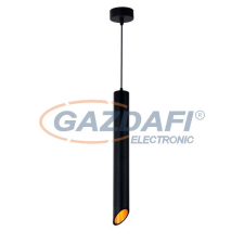 Optonica 9052 függeszték GU10 MR16 alumínium - kívül fekete/belül arany 6X50CM világítás