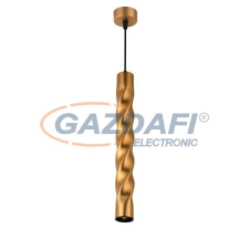 Optonica 9069 függeszték GU10 MR16 alumínium arany 5.5X30CM világítás